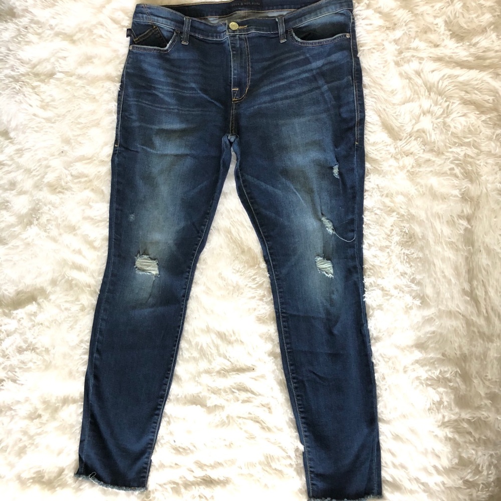 rock and republic kashmere distressed skinny jean